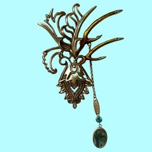 Artsy Vintage Brooch